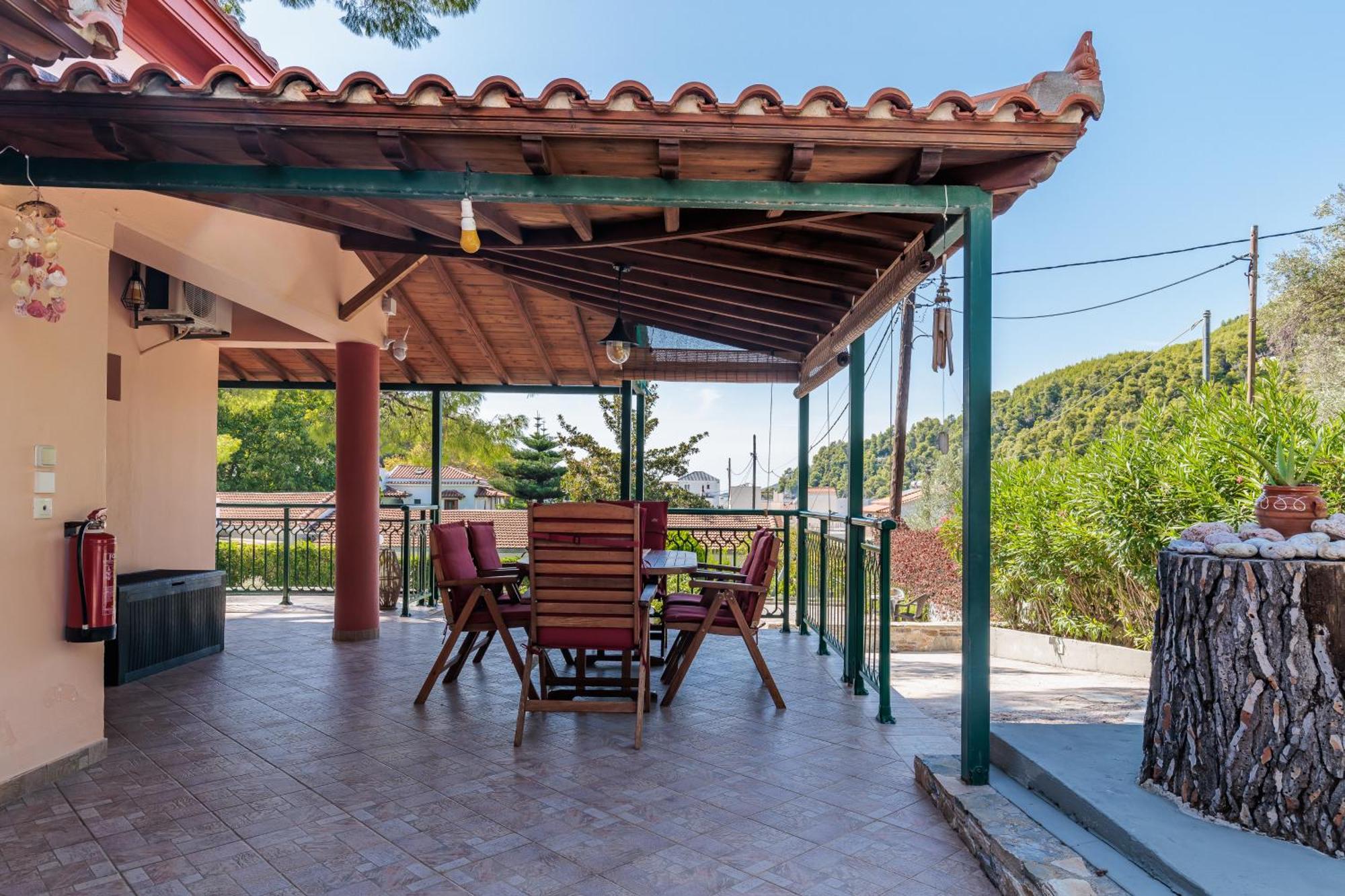 Skopelos Country House Diamantis & Chrisi Agnontas ภายนอก รูปภาพ
